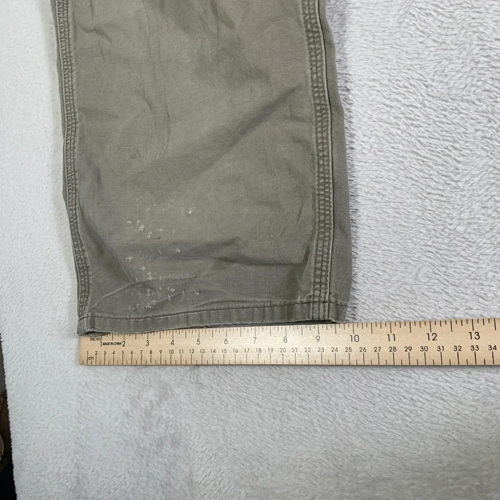 Carhartt Pants Mens 40x30 Tan B151 Loose Original Fit Work‎ Carpenter Canvas
